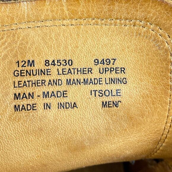 Timberland Earthkeepers Men's Brown Leather Ankle Boots Size 12 - Picture 7 of 8